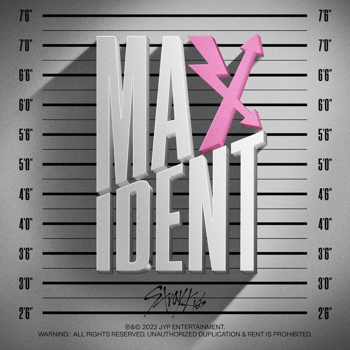 Capa do álbum "MAXIDENT", de Stray Kids