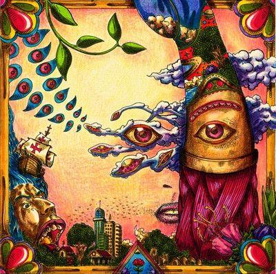 Portada de Álbum "Aldeia", de Tagore