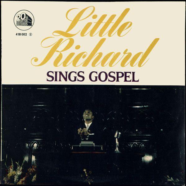 Portada de Álbum "Sings Gospel", de Little Richard
