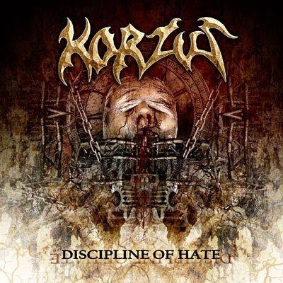 Capa do Álbum "Discipline Of Hate", de Korzus