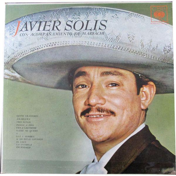 Capa do Álbum "Con Acompañamiento de Mariachi", de Javier Solís