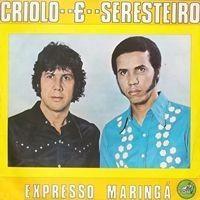 Capa do Álbum "Expresso Maringá", de Criolo e Seresteiro