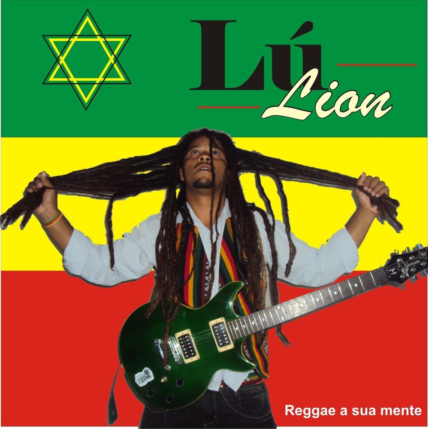 Capa do Álbum "Reggae Sua Mente", de Lú Lion