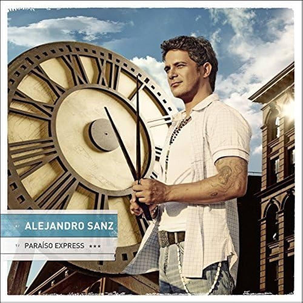 Portada de Álbum "Paraiso Express", de Alejandro Sanz
