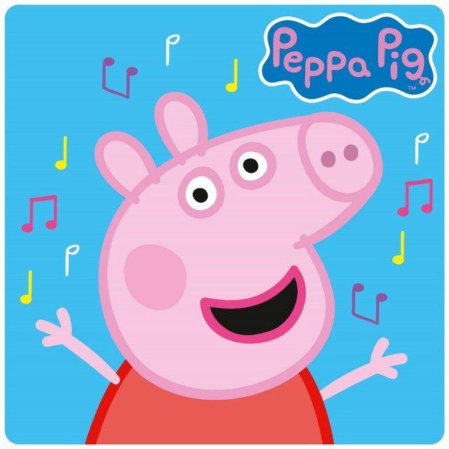 Portada del álbum "Theme Music", de Peppa Pig