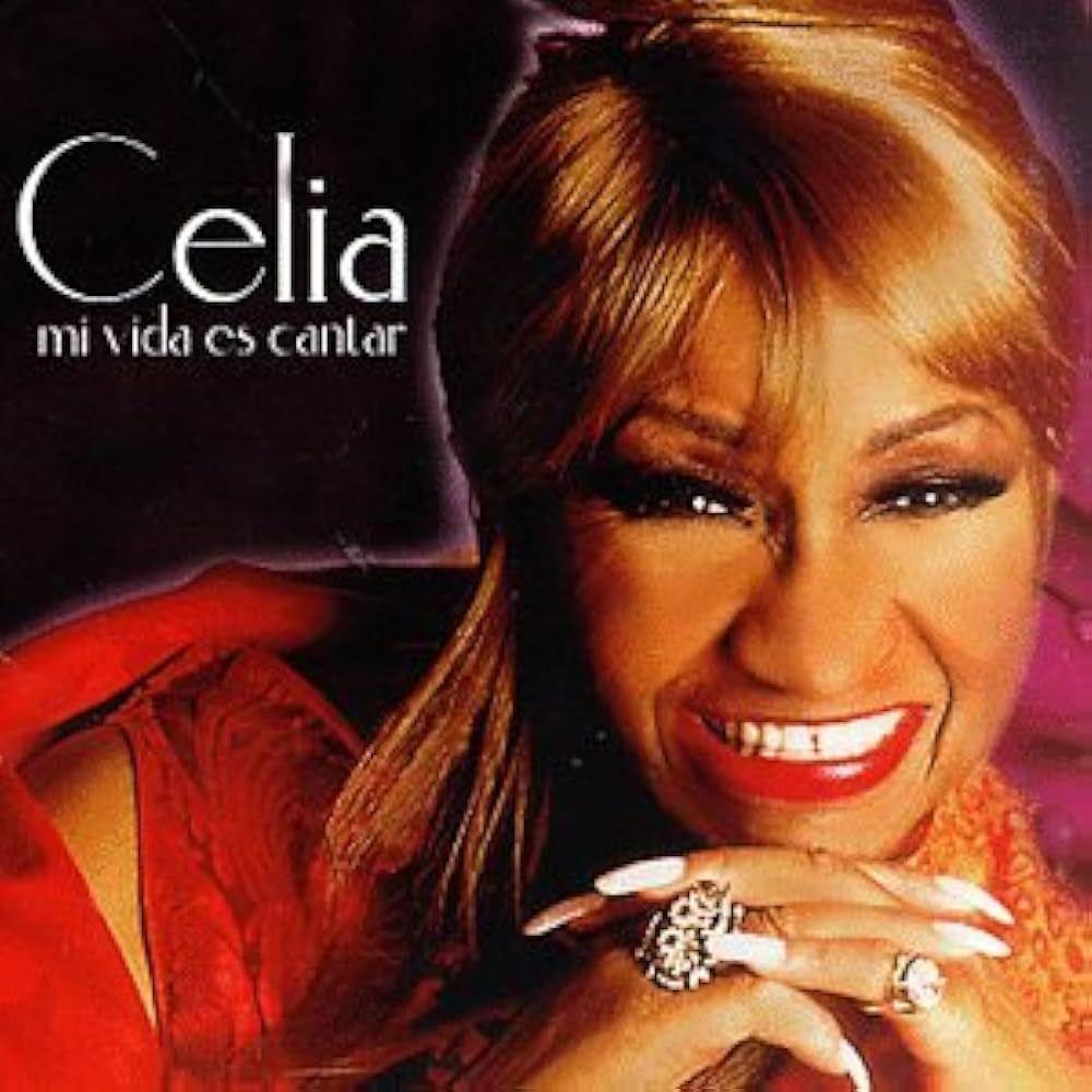 Capa do álbum "Mi Vida Es Cantar", de Celia Cruz