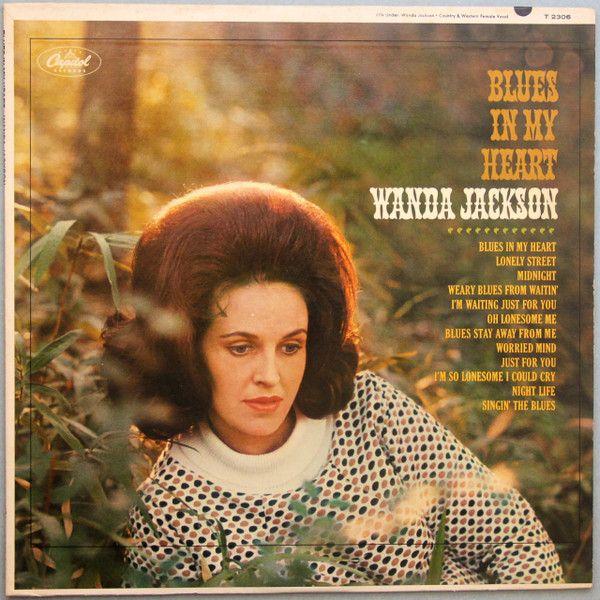 Portada de Álbum "Blues In My Heart", de Wanda Jackson