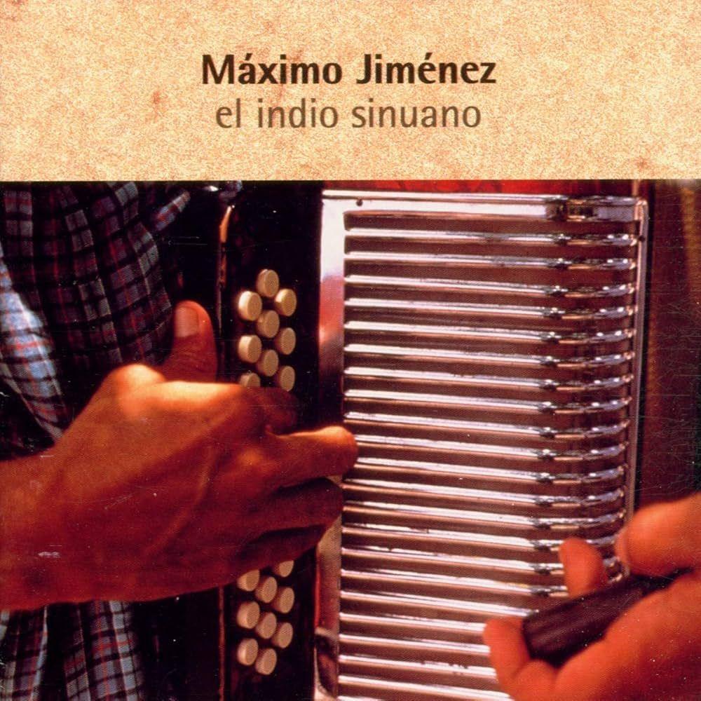 Capa do Álbum "El Indio Sinuano", de Máximo Jiménez