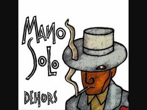Portada de Álbum "Dehors", de Mano Solo