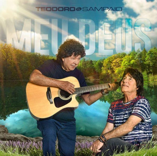 Portada del álbum "Meu Deus ", de Teodoro e Sampaio