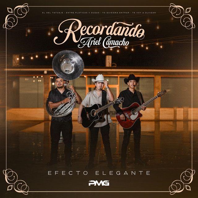 Portada de Sencillo/EP "Recordando a Ariel Camacho", de Efecto Elegante