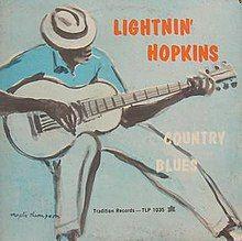 Portada de Álbum "Country Blues", de Lightnin' Hopkins
