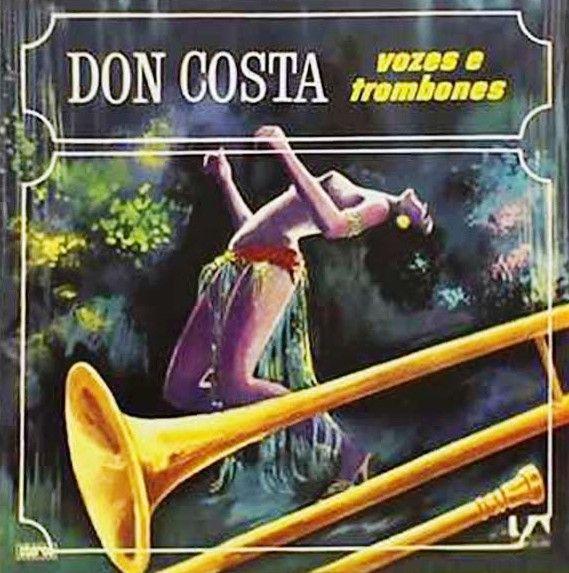 Portada de Álbum "Vozes e Trombones", de Don Costa