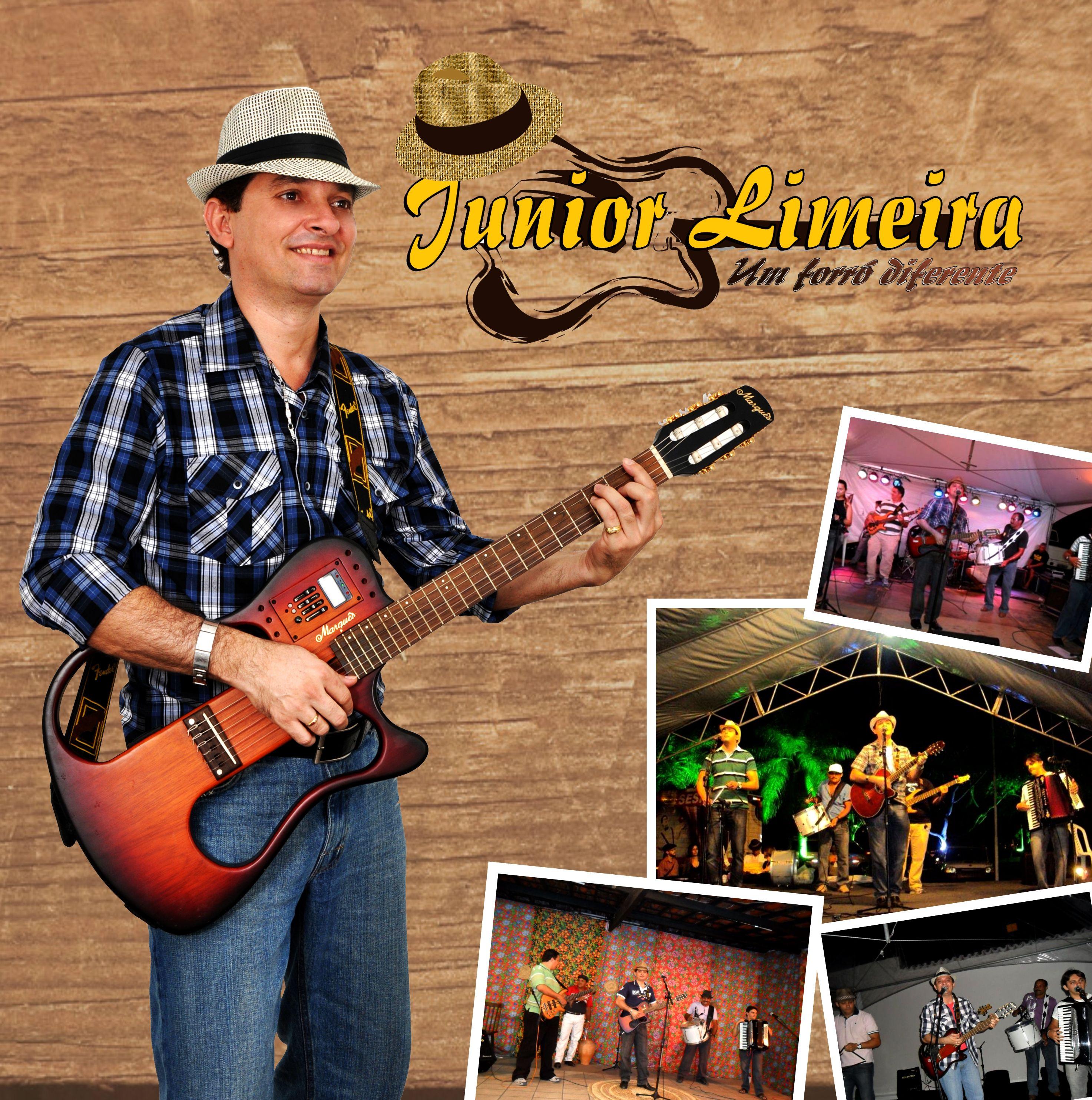 Capa do Álbum "Um Forró Diferente", de Junior Limeira