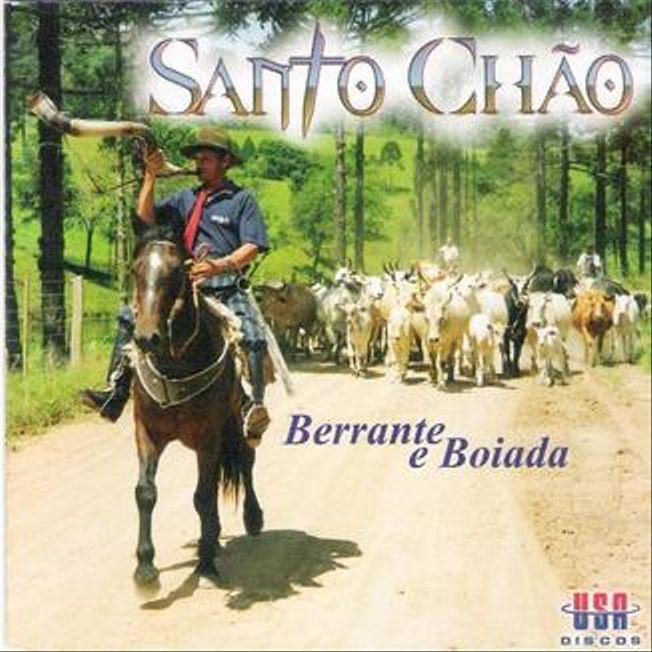 Portada de Álbum "Berrante e Boiada", de Grupo Santo Chão