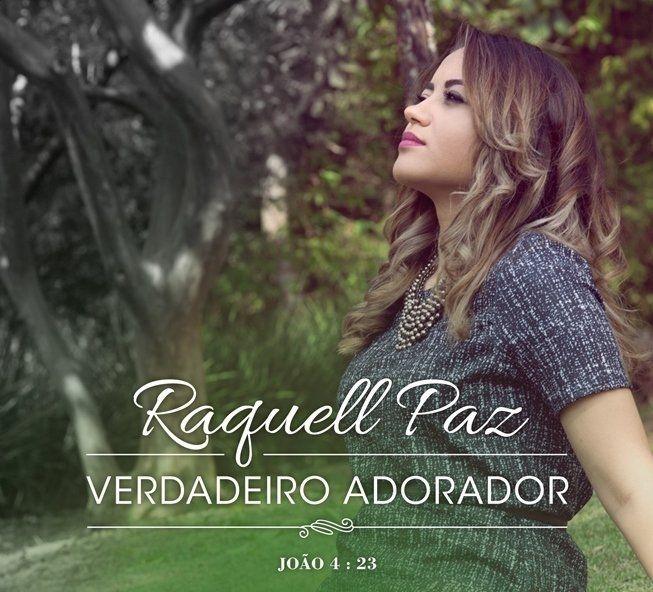 Portada de Álbum "Verdadeiro Adorador", de Raquell Paz