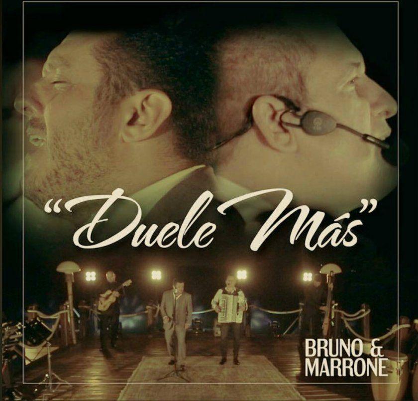 Portada del álbum "Duele Más", de Bruno & Marrone