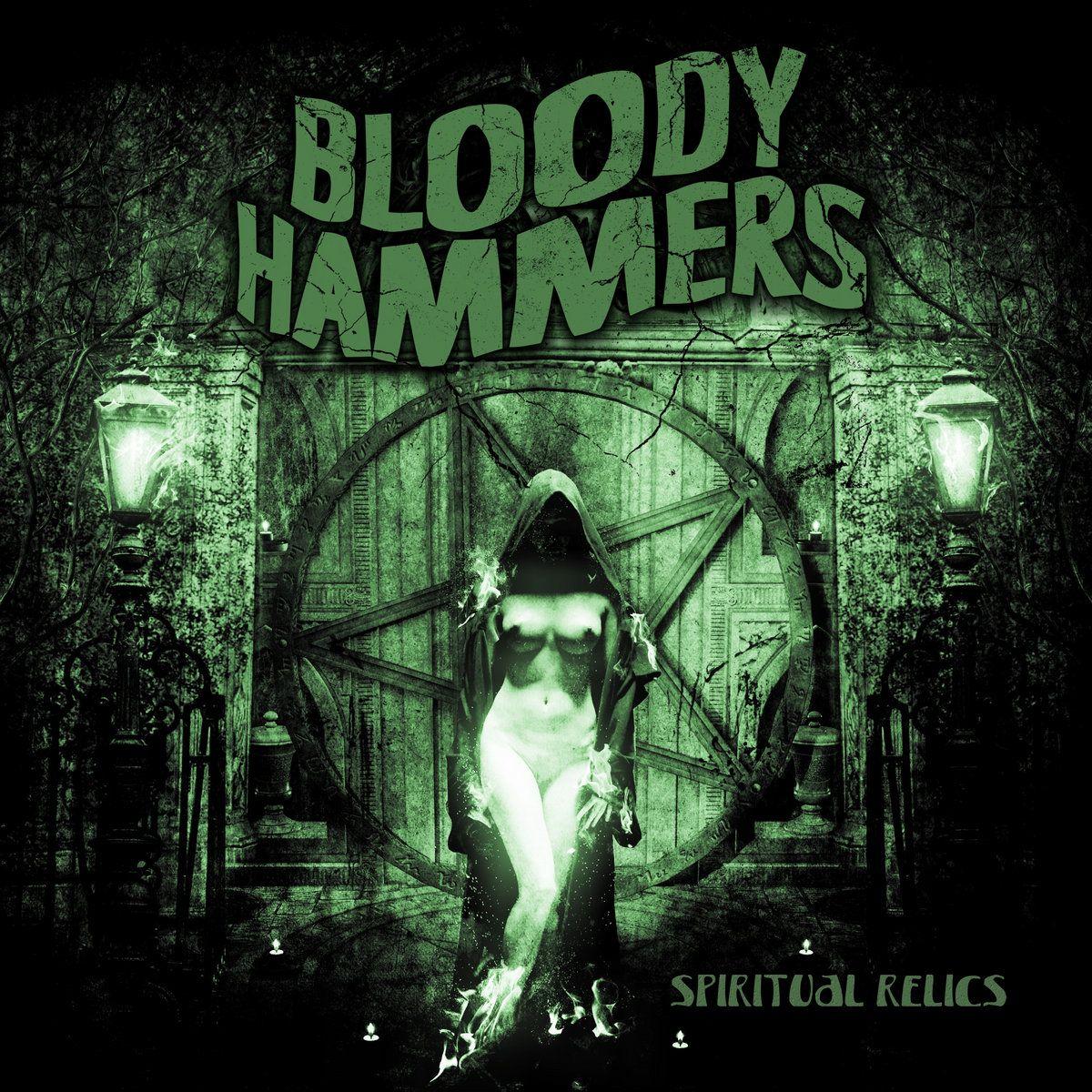 Portada de Álbum "Spiritual Relics", de Bloody Hammers