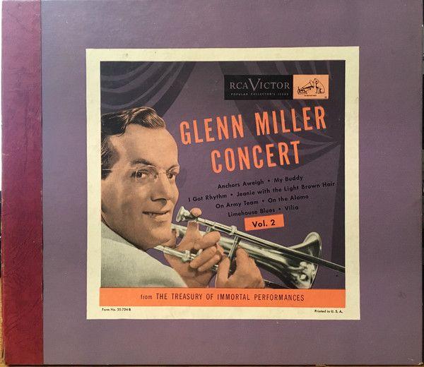 Capa do Álbum "Glenn Miller Concert - Vol. 2", de Glenn Miller