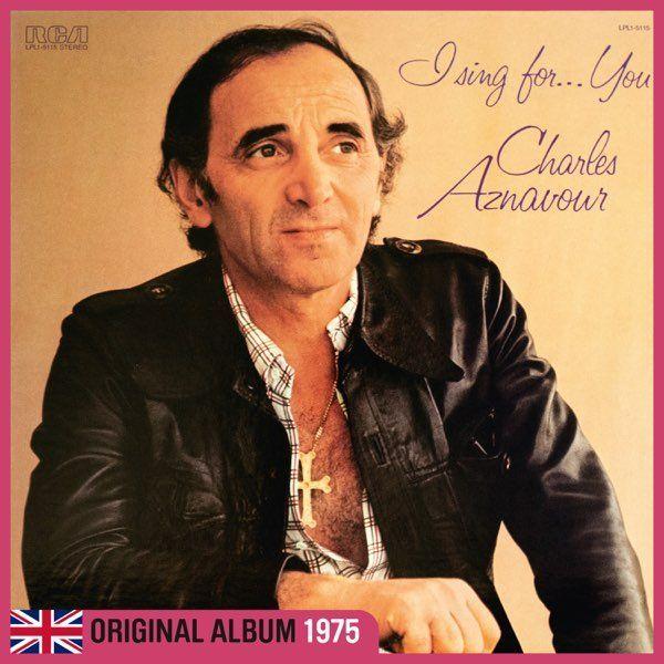 Album cover of "I Sing For... You" by Charles Aznavour