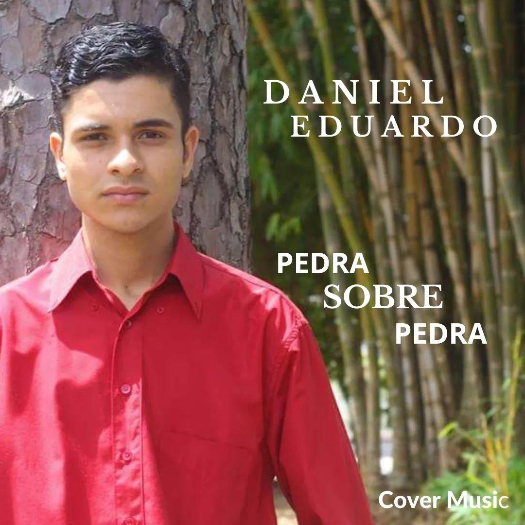Capa do Álbum "Pedra Sobre Pedra - Cover Music", de Daniel Eduardo