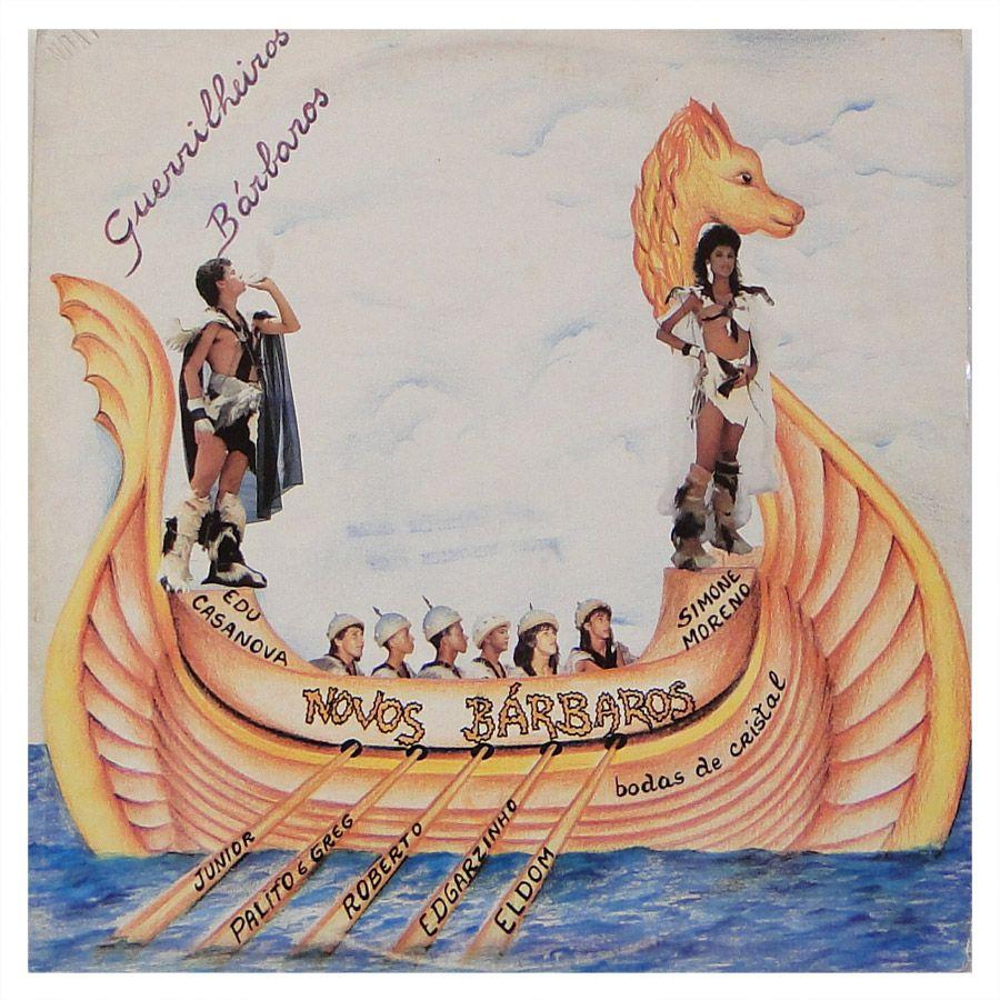 Capa do Álbum "Guerrilheiros Bárbaros", de Novos Bárbaros