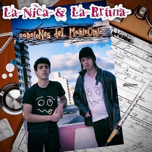 Portada de Álbum "Canciones del Manicomio", de La Nica & La Bruna