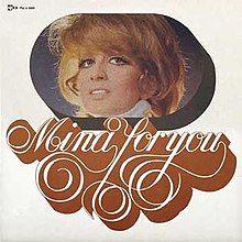 Portada del álbum "Mina For You", de Mina