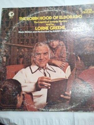 Portada de Álbum "The Robin Hood Of Eldorado", de Lorne Greene
