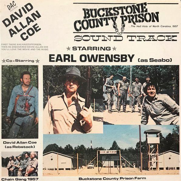 Portada de Álbum "Buckstone County Prison", de David Allan Coe