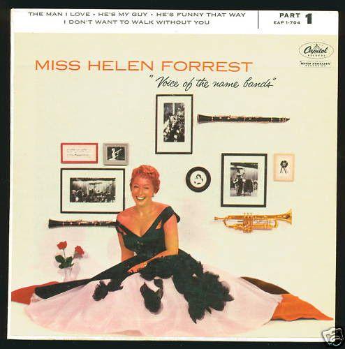 Portada de Álbum "Voice Of The Name Bands", de Helen Forrest