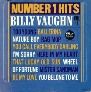 Capa do álbum "Number 1 Hits Vol. 1", de Billy Vaughn
