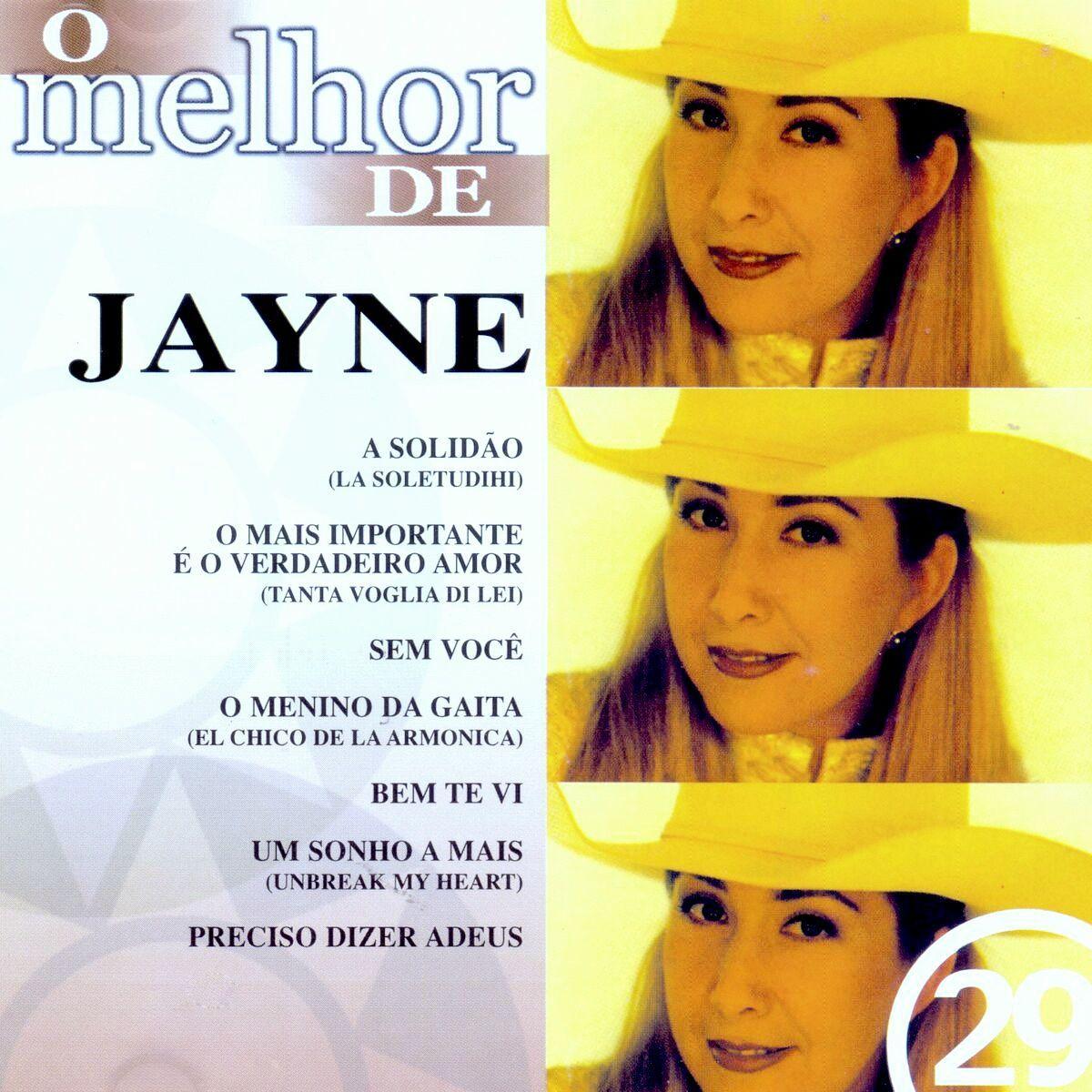 Capa do Álbum "O Melhor de Jayne", de Jayne