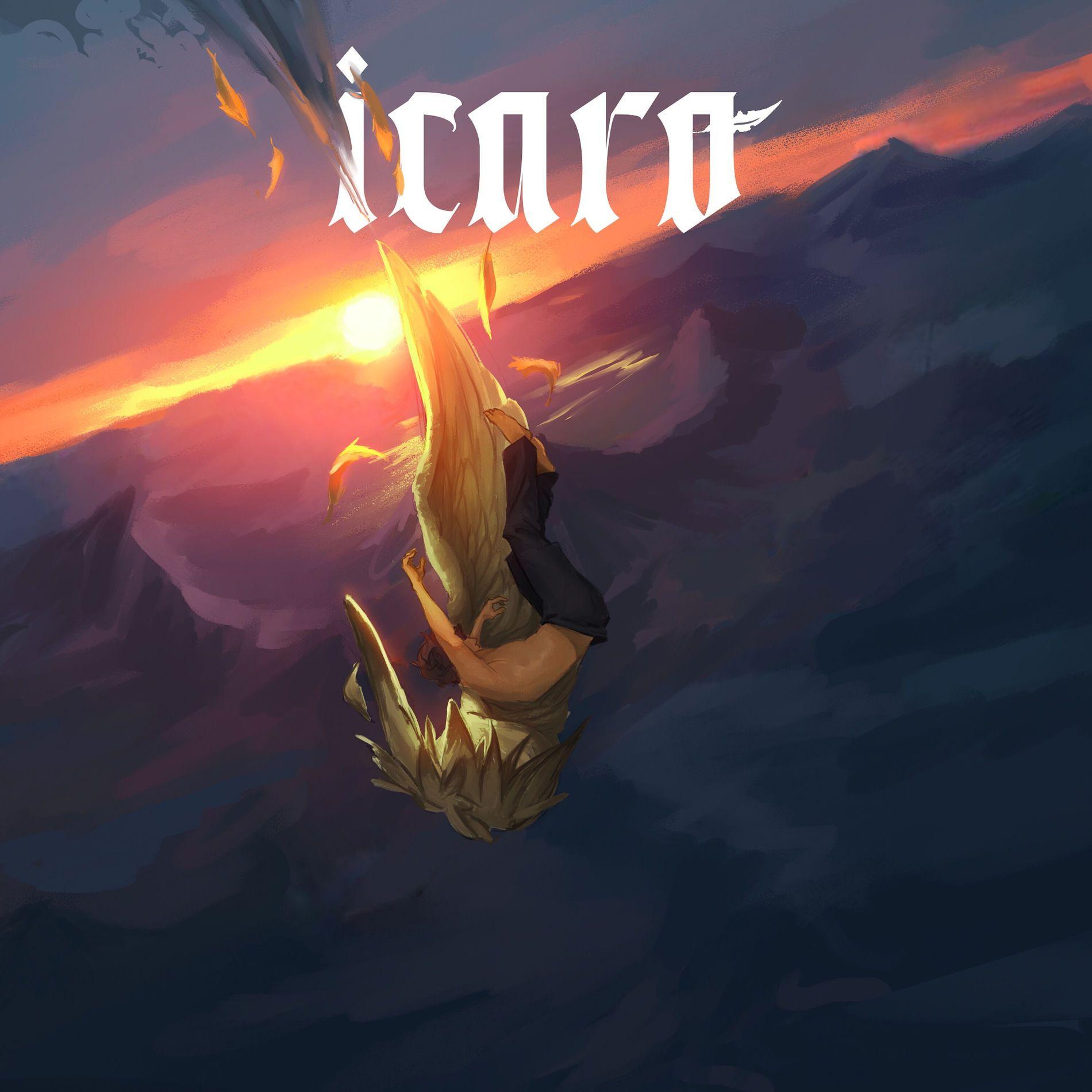 Portada del álbum "Ícaro", de KARNIVAL