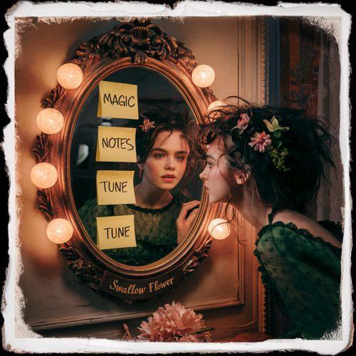 Portada del álbum "Swallow Flower", de Magic Notes Tune Tune