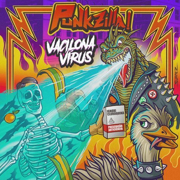 Capa do álbum "Vacilona V​í​rus", de Punkzilla!