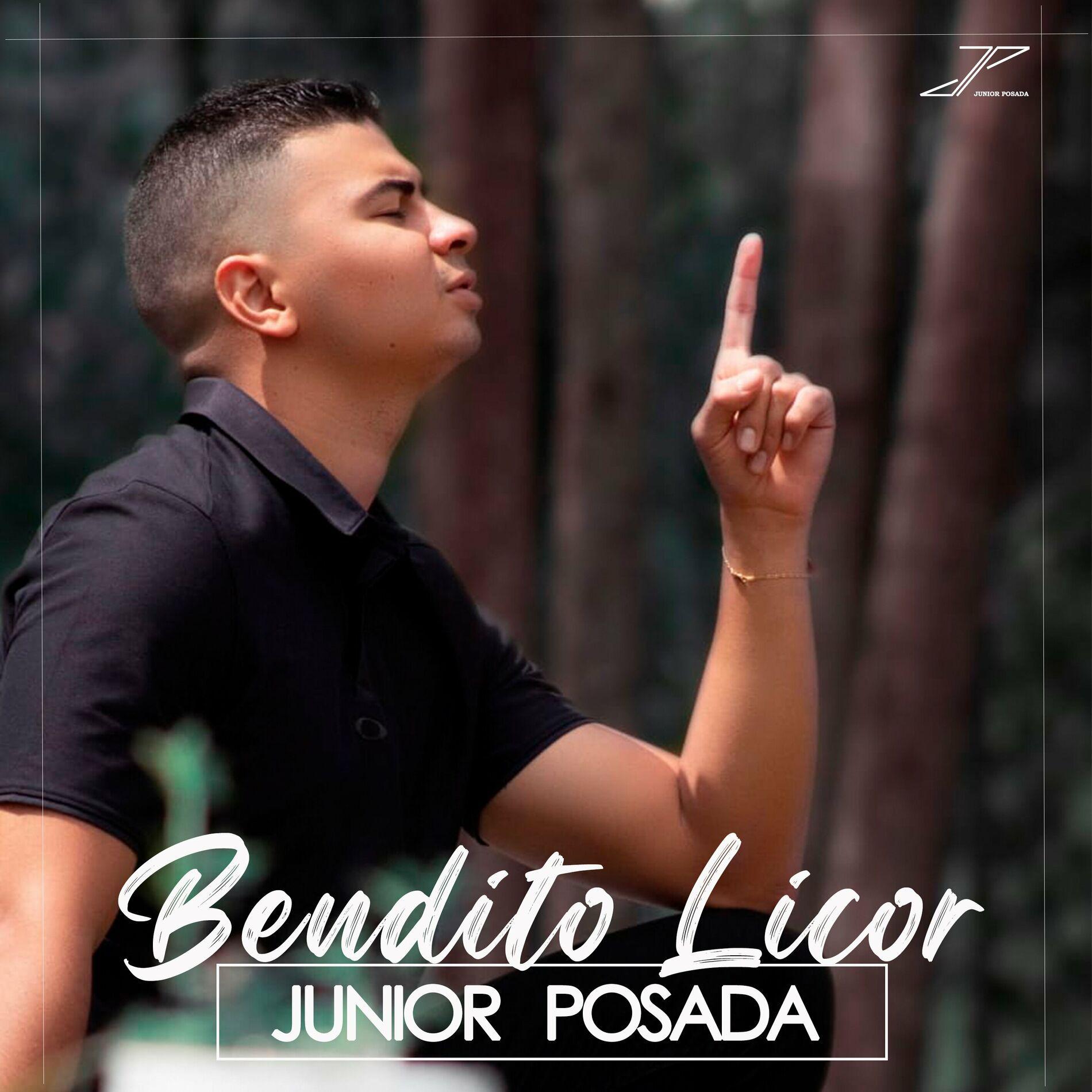 Capa do Single/EP "Bendito Licor", de Junior Posada