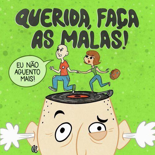 Portada de Álbum "Eu Não Aguento Mais", de Querida, Faça As Malas!