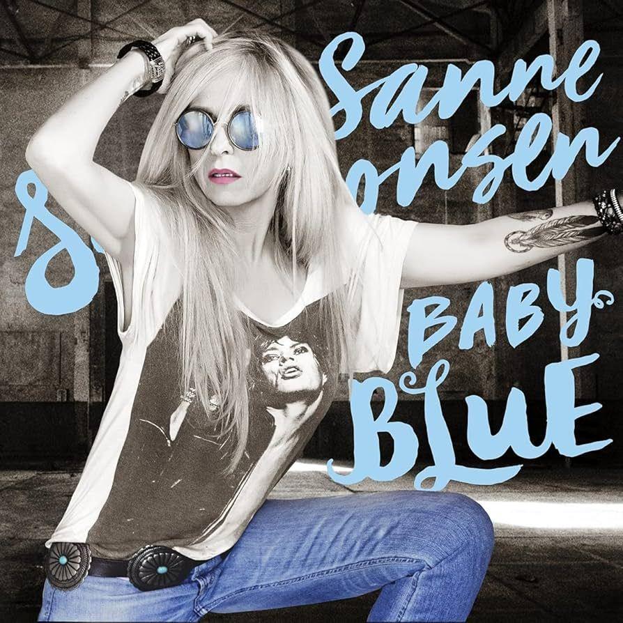 Capa do Álbum "Baby Blue", de Sanne Salomonsen