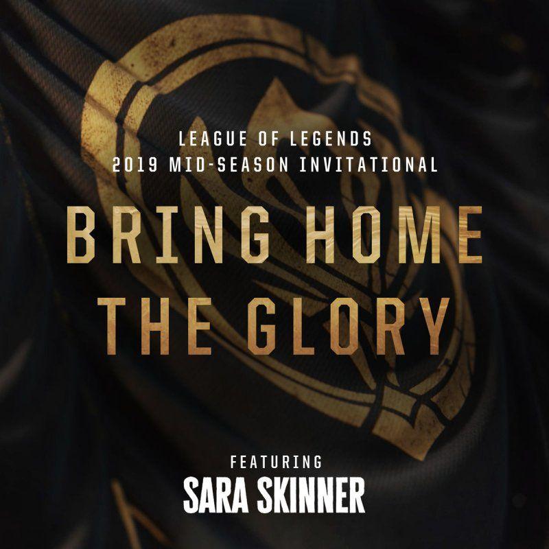 Portada de Sencillo/EP "Bring Home The Glory ", de League of Legends (LoL)