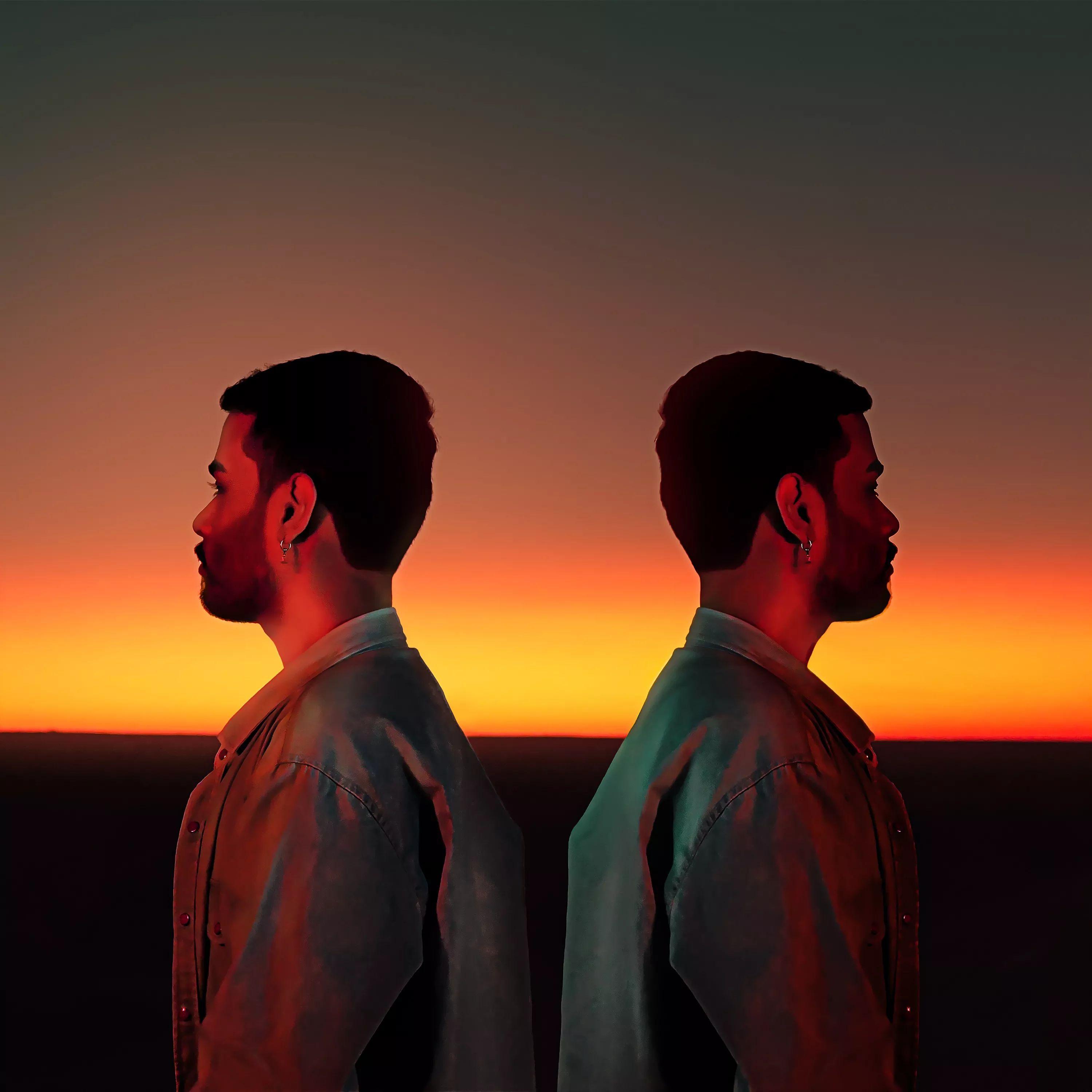 Portada de Álbum "Dois Lobos", de Canto Azul