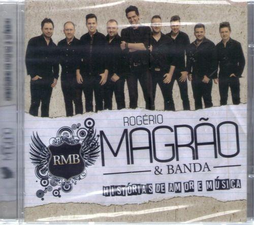 Portada de Álbum "Histórias de Amor e Música", de Rogério Magrão e Banda