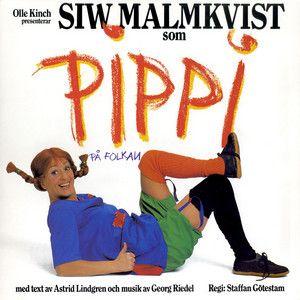 Portada de Álbum " Pippi På Folkan", de Siw Malmkvist