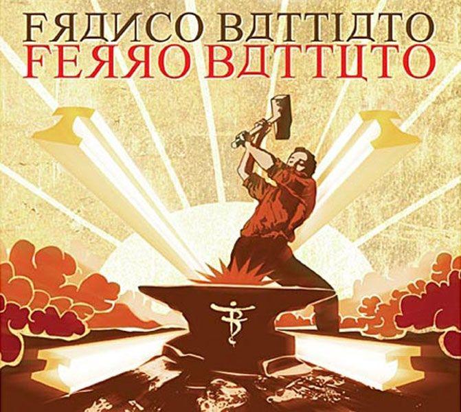 Portada de Álbum "Ferro battuto", de Franco Battiato