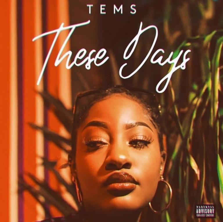 Capa do álbum "These Days", de Tems