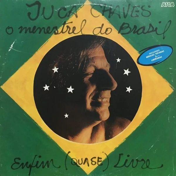 Portada de Álbum "Enfim (Quase) Livre", de Juca Chaves