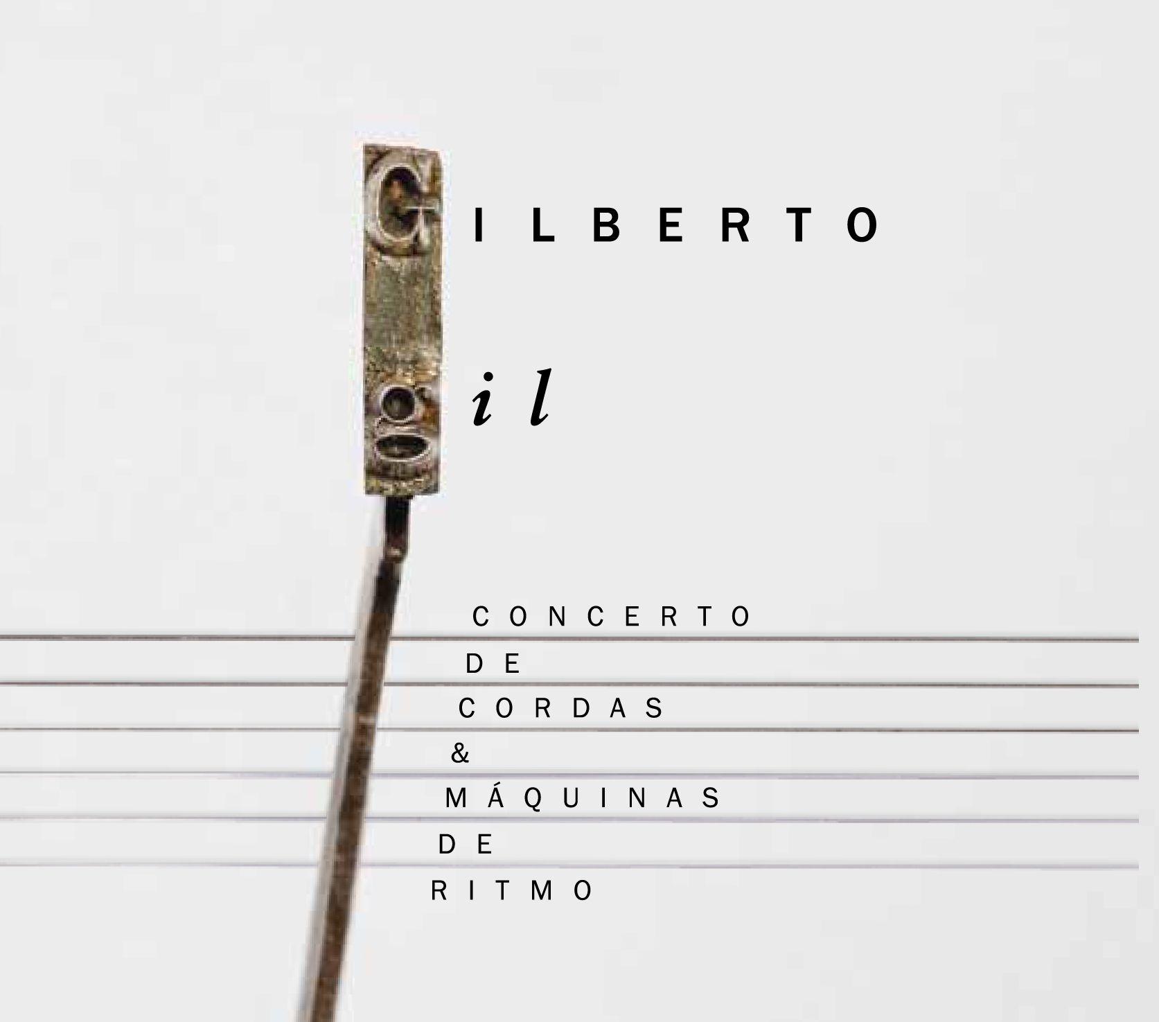 Portada de Álbum "Concertos de Cordas & Máquinas de Ritmo (Ao Vivo)", de Gilberto Gil