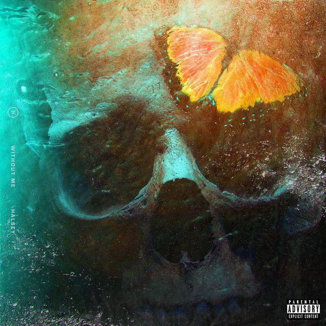 Capa do álbum "Without Me", de Halsey