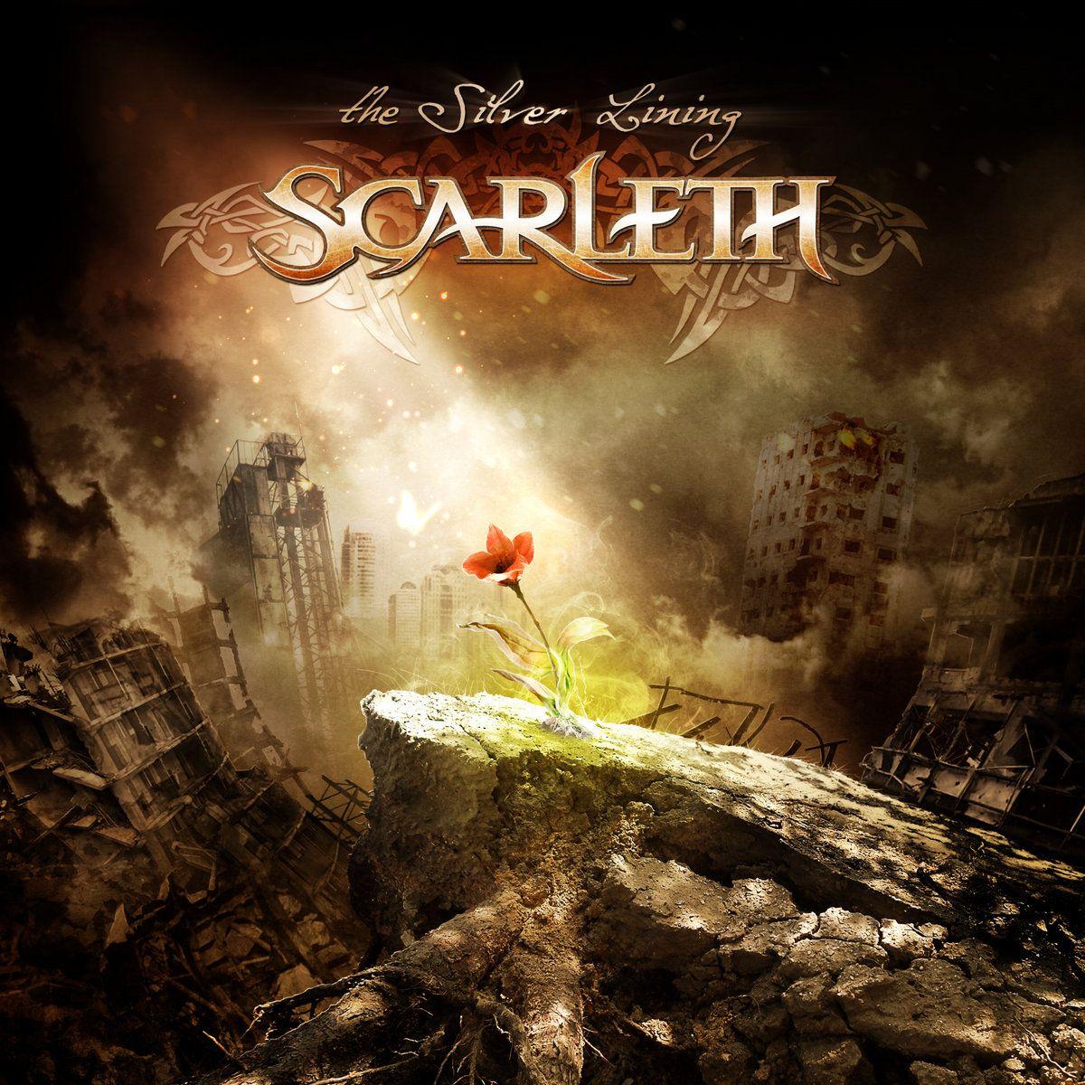 Portada de Álbum "The Silver Lining", de Scarleth (Ucrânia)
