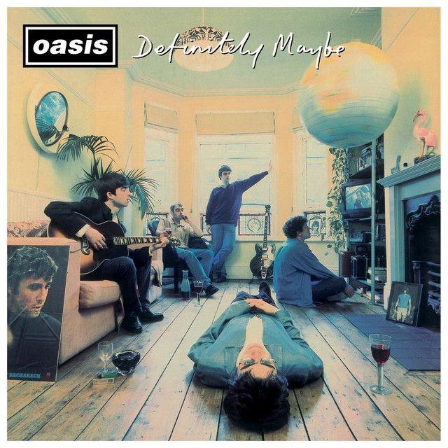 Portada de Álbum "Definitely Maybe", de Oasis